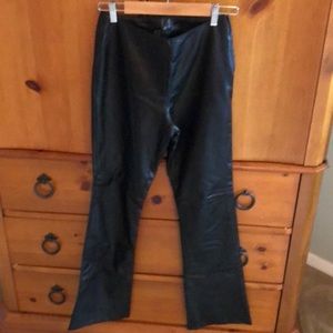 Leather pants